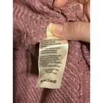 Maeve by Anthropologie Addie Ruffle Hacci Pullover Sweater Mauve Size Small Pink Photo 6