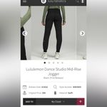 Lululemon  Dance Studio Mid Rise Jogger size 4 Photo 4