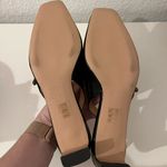 J.Crew  Layla slingback Mary Jane heels in spazzolato leather black Photo 3
