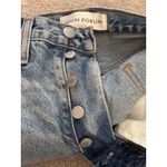 Aritzia  DENIM FORUM The Joni High Rise Loose Light Wash Distressed Jeans Size 28 Photo 5