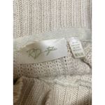 RD Style  Women's Beige Nude Long Sleeve Ribbed Knit Cowl Neck Sweater Top Size M Photo 2