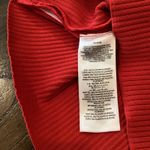 Herve Leger Revolve Herve By Herve Léger High Neck halter Bandage mini Dress red cardinal L Photo 6