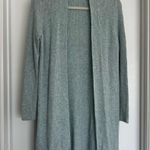 Loft Blue Ribbed Cardigan Sweater Photo 0