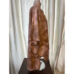 Oddy Anthropologie Tye Dye Shift Top Brown One Size Size L Photo 5