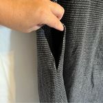 J Jill Women’s Boat Neck 3/4 Sleeves Ponte Knit Shift Dress Medium‎ Black/White Black Photo 5