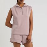 Varley  Doublesoft Magnolia Half-Zip Sleeveless Tank Size XL Photo 8