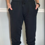 Nike Dri-Fit Women’s Black Cropped Jogger Sweatpants Size S Photo 0