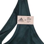 Adidas Womens Light Support Workout Longline Sports Bra Top Primegreen L NWT Photo 2