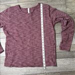 Lululemon Athletica Go City Pullover Maroon Long Sleeve Top Photo 3