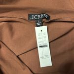 J.Crew  Women’s Asymmetrical off-the-shoulder top in stretch cotton blend Size L Photo 2