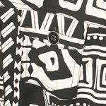 Chico's new Chico’s ☯︎︎ Alphia Aztec Print Classic Jacket ☯︎︎ Black + White ☯︎︎ Medium Photo 6