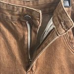 SheIn  Brown Denim High Rise Jean Shorts Photo 3