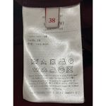 Valentino Garavani Valentino Mini Dress in Rubin Burgundy 38 New Womens Cape Silk Crepe Photo 8