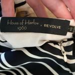 House of Harlow 1960 X Revolve Maxi Dress in Black & Ivory Photo 5