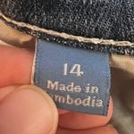 Simply Vera Vera Wang Blue Jeans Womens 14 Denim Straight Leg Casual Everyday Size 14P Photo 3