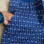 New York And Company  Blue Cotton Shorts Size 6 Photo 2