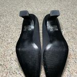 Mootsies Tootsies Mootsie Tootsie Georgette Satin Black Heels Sz 5.5 Photo 5