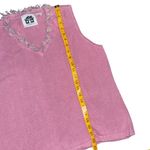 VTG Storybook Knits Pastel Striped Cardigan & Vest Y2K Cottagecore Knit Sweater Pink Size L Photo 10