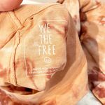 Free People  Be Free Long Sleeve Tie Dye Tee Shirt Pink Clay XS Photo 2
