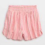 Aerie  Pool-To-Party Linen Blend High Waisted Short Photo 1
