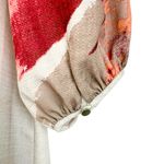 Misook Painted Sunset Blouson Sleeve Maxi Dress Beige Sz XL NWT Photo 7