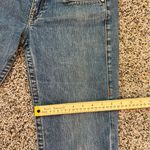 True Religion  Jeans Women's 31 Blue Denim Cotton Pockets Flat Front Straight Leg Photo 7