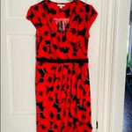 Cute red 🌹summer 🌺 dress ☀️ Black Size M Photo 7