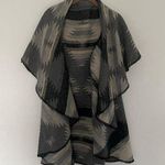 Bohemian Vest Oversized Yoga Horse Blanket Gray Size undefined Photo 0