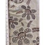 Ann Taylor  100% Silk Skirt SZ 2 Petite Knee Length Lined Pencil Embroidered Gold Photo 3