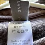 Everlane The Seamless Cropped Tee Crew Neck Ribbed Knit Dusty Lavender XS Photo 3