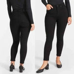 Everlane Black The Curvy High Rise Crop Skinny Jeans Photo 1
