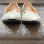 AGL Croc Embossed Off White Block Heel Leather Pumps Women’s 7 Formal Elegant Photo 10