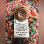 Ulla Johnson NWT  Fiora Wool Puff Sleeve Kid Mohair Rainbow Cardigan Size Small Photo 9