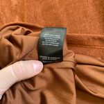 Misha Revolve Asher one sleeve midi dress ginger metallic Orange Size 8 Photo 5