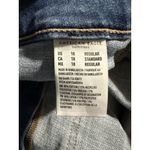 American Eagle  Size 18 Super High Rise Flare Jeans Patchwork Pockets Medium Wash Photo 8