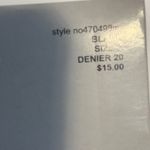 Nordstrom Pair of Square Dot Sheer Fashion Tights Denier 20 Black Size D Photo 2