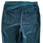 Anthropologie EUC  Pilcro Retro Flare Velvet Pants Sea Green Size 32 Photo 6