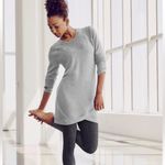 Athleta  Light Gray Long Sleeve Top Photo 1