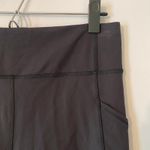 Lululemon Black Invigorate High-Rise Biker Shorts 10" Athletic Women's size 10 Photo 3