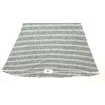 TwelveMonths Gray Striped Elbow Patch Jersey Knit Swing Dress size Small Causal Photo 6