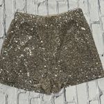 Gianni Bini  size 4 pull on sequin shorts Photo 1