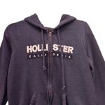 Hollister Hoodie Large Fitted Street Wear Mallcore Y2K Grungee Emo Kangaroo Photo 2