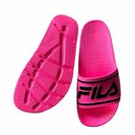 FILA NWT  Hot Pink Spell Out Logo Slide Sandal Photo 6