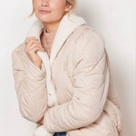 BLANK NYC NEW  Warm Hearts Quilted Sherpa Jacket ~ Medium Photo 0