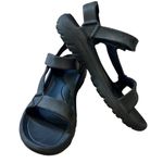 Teva  Hurricane Drift Sandals Black Unisex Size 11W/9M Outdoor Casual Photo 3