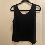 Chico's  Microfiber Contemporary Tank Basic Knit Black Size XL New With Tag Photo 6