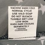 Eshakti  Women’s Sz Medium 10 Black White Stars Asymmetrical Cut Tiered Dress Photo 6