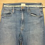 MOTHER High Waisted Rider Ankle in Kiss and Make Up Again Sz 28 Blue Photo 13