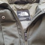 The North Face  Women's Green Parka Chic Feminine Winter Puffer Faux Fur Trim Size S Photo 2