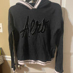 Aeropostale Aéropostale Black & Pink Varsity Trim Hoodie XS Photo 0